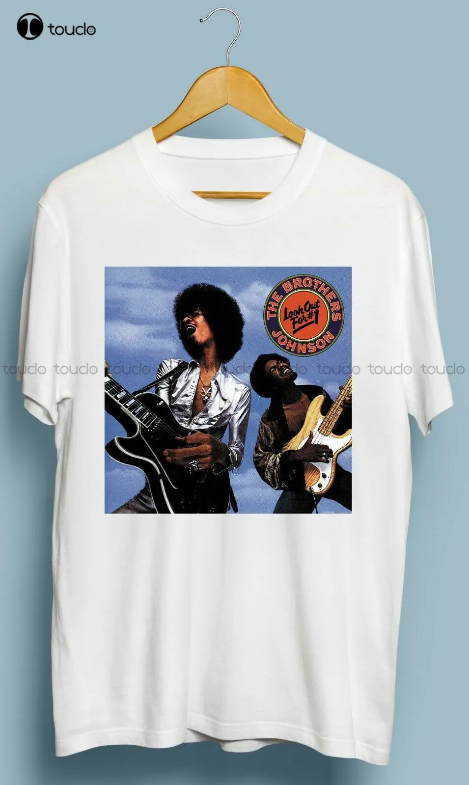 Nuova Maglietta Vintage The Brothers Johnson Band Taglia S M L Xl 2Xl Maglietta In Cotone