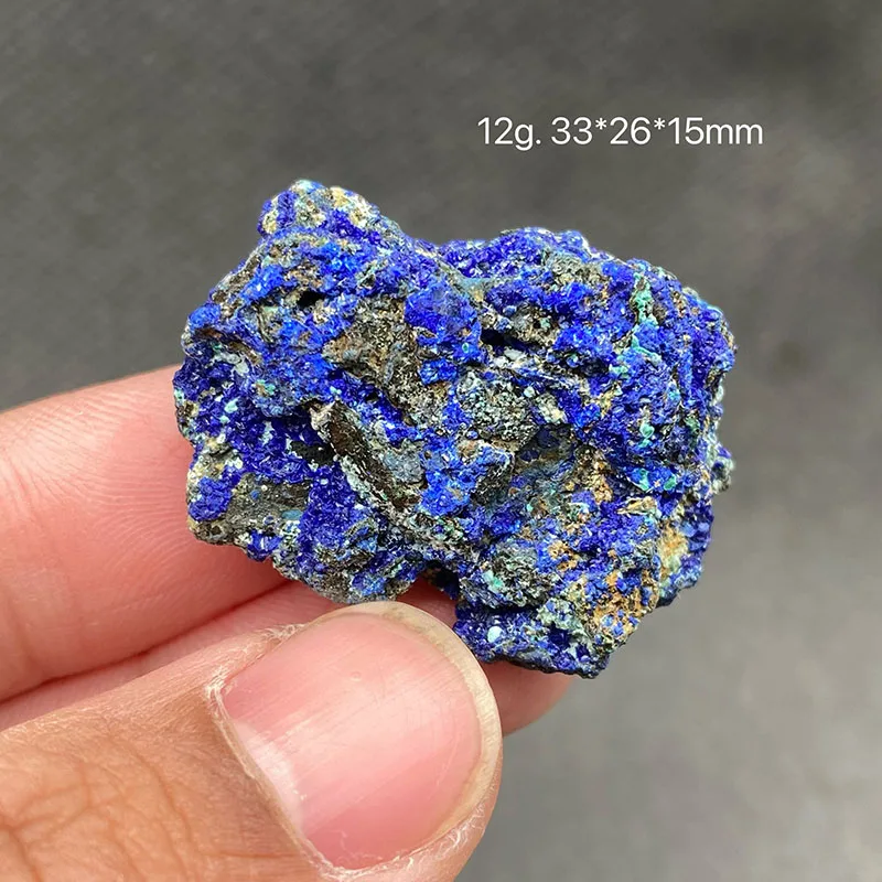 100% natural azurite and malachite symbiotic raw stone mineral specimen healing crystal gem collection