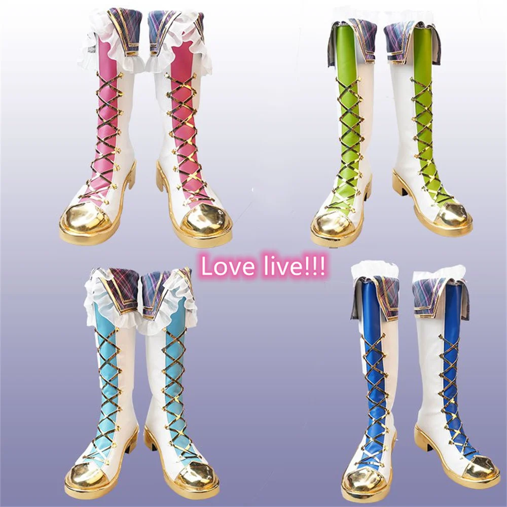 Обожаю живую красоту! Суперзвезда! Обувь для косплея Liella Arashi Chisato Tang Keke | Куку шибуя, канон, хана, сумайр, хазуки Рен
