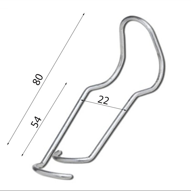 Spring Steel Wire Clamp Connecting Buckles 10PCS Greenhouse Accessories plant ties plastic plant cable ties plant clips plastic plant clips