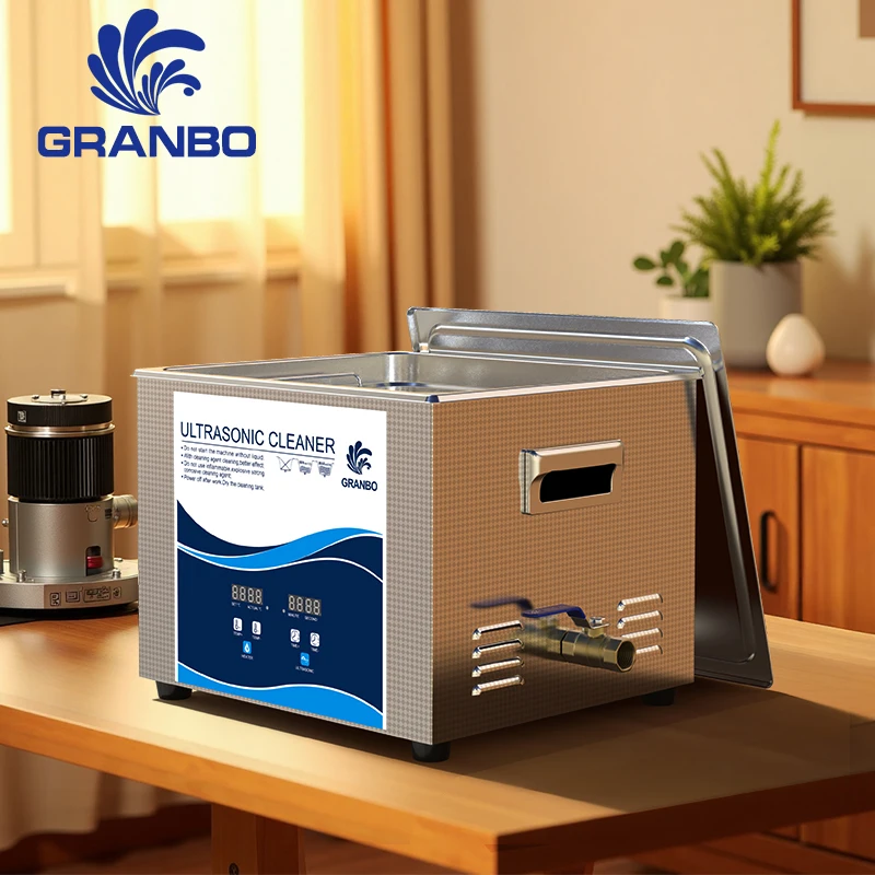 Granbo 15L Ultrasonic Cleaner 360W 540W 40KHz with Digital Control Degassing for Auto Parts Lab Metal Tools Deep Cleaning 1