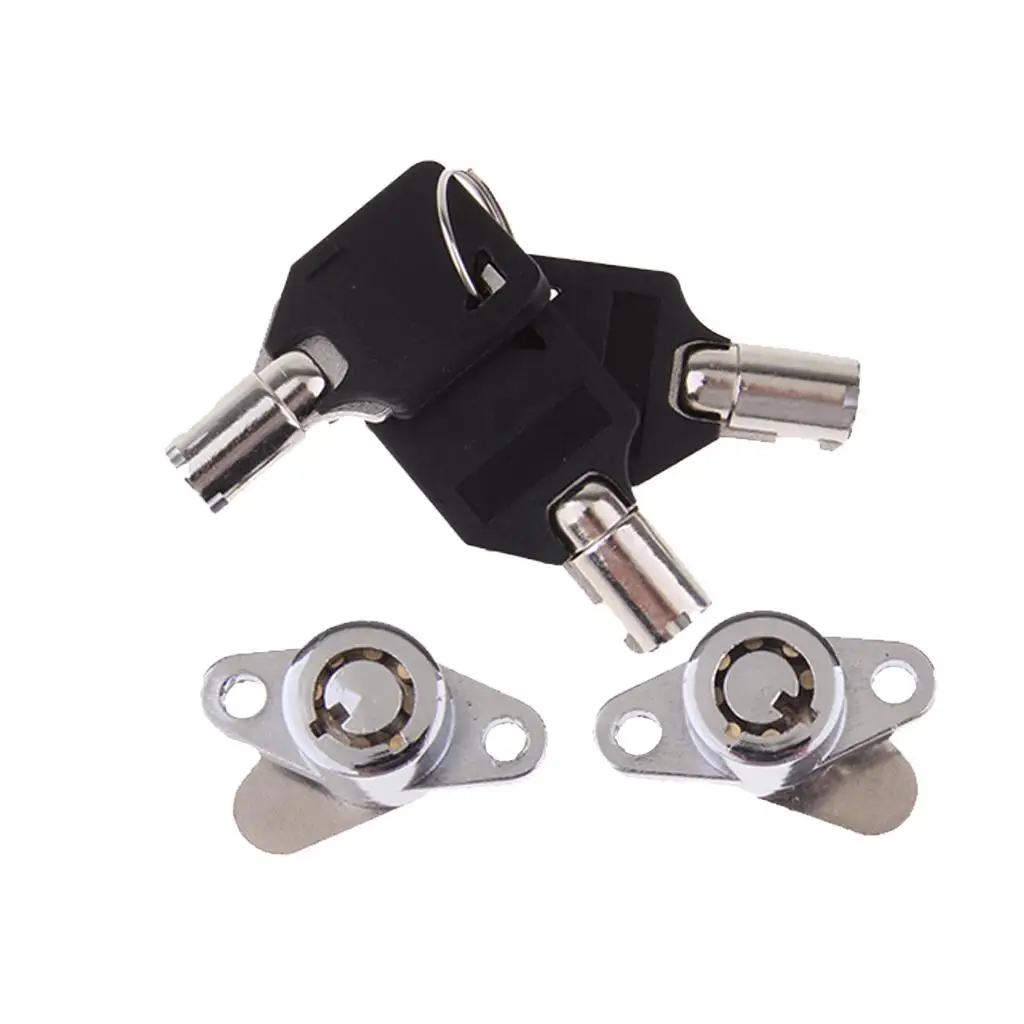 Motorcycle Steel Hard Saddlebag Lock Key Set For Harley Touring Electra Glide Road King 1993-2013 Moto Accessories motorcycle keys motorcycle key accessories motorcycle key cylinder lock motorcycle seat lock