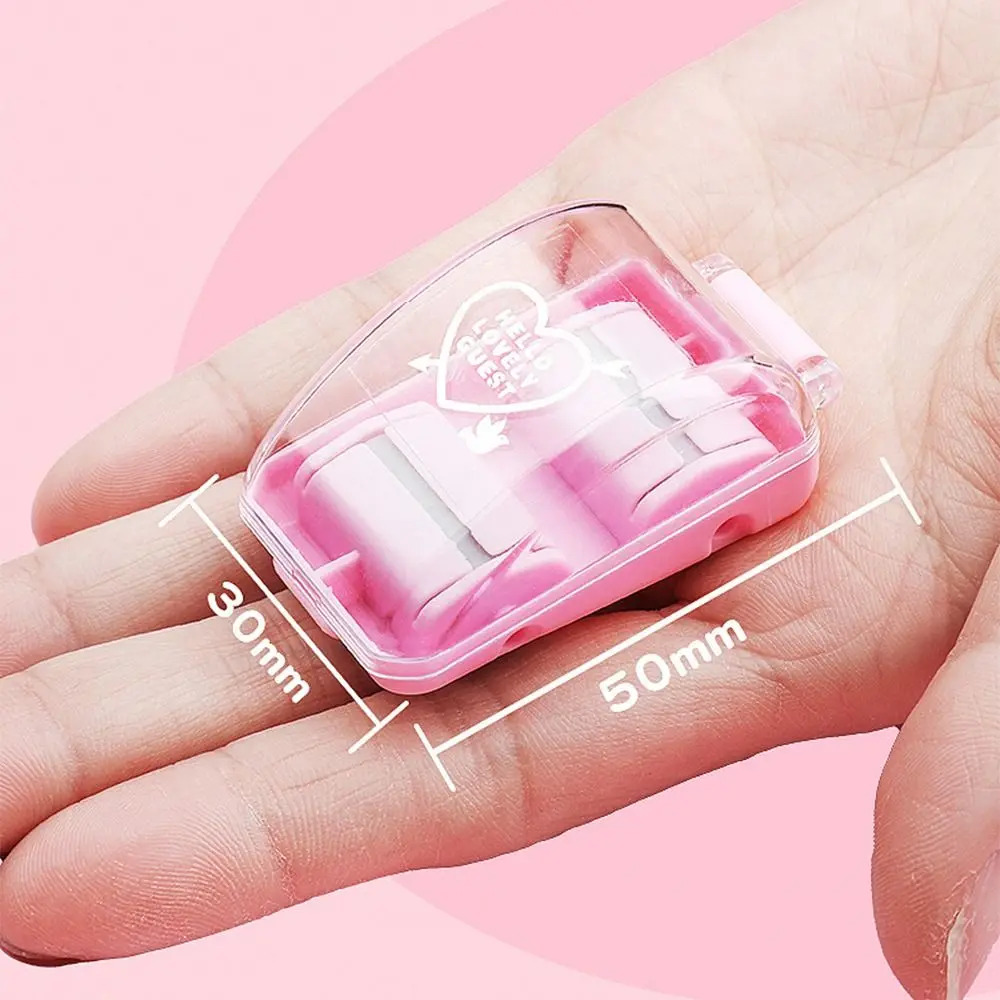 Eraser Creative Stationery Manual Desktop Vacuum Cleaner Eraser Crumb Collectors Eraser Dust Cleaner Desktop Sweeper 6
