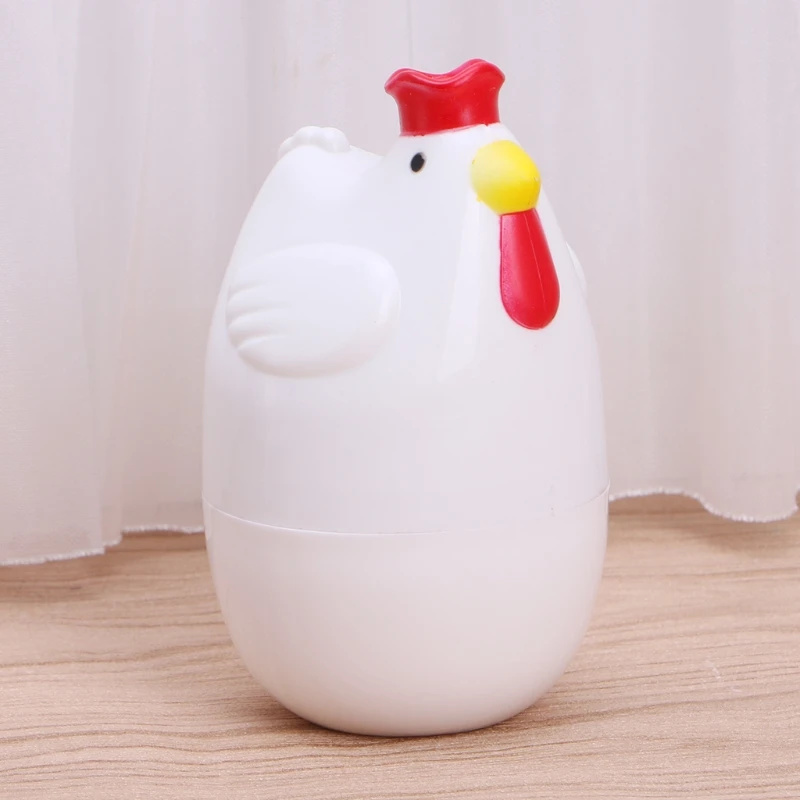 Home Chicken Shaped Egg Cooker Microwave One Egg Boiler Cooker Kitchen Cooking Appliance egg cooker