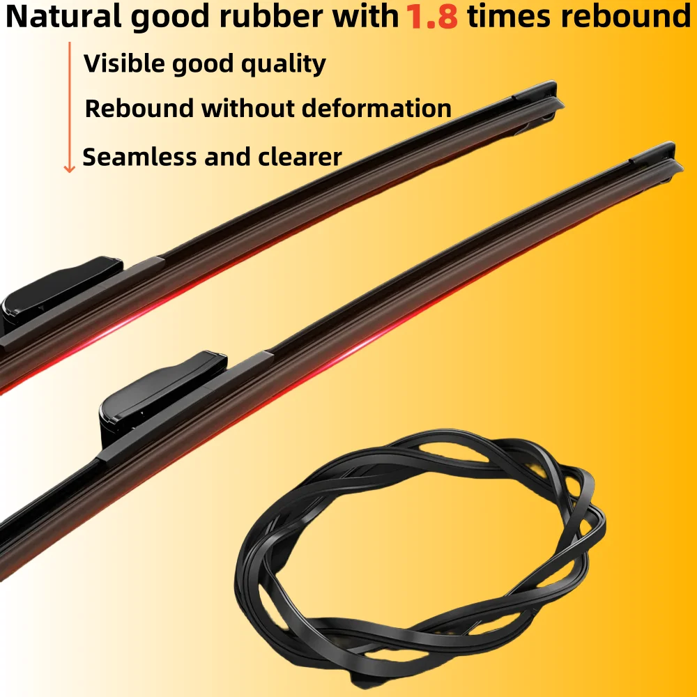For BMW 3 Series F30 F31 F34 G20 G21 Front Wiper Blades 2012-2025 2022 2023 2024 2025 Windscreen Windshield Window Accessories 3