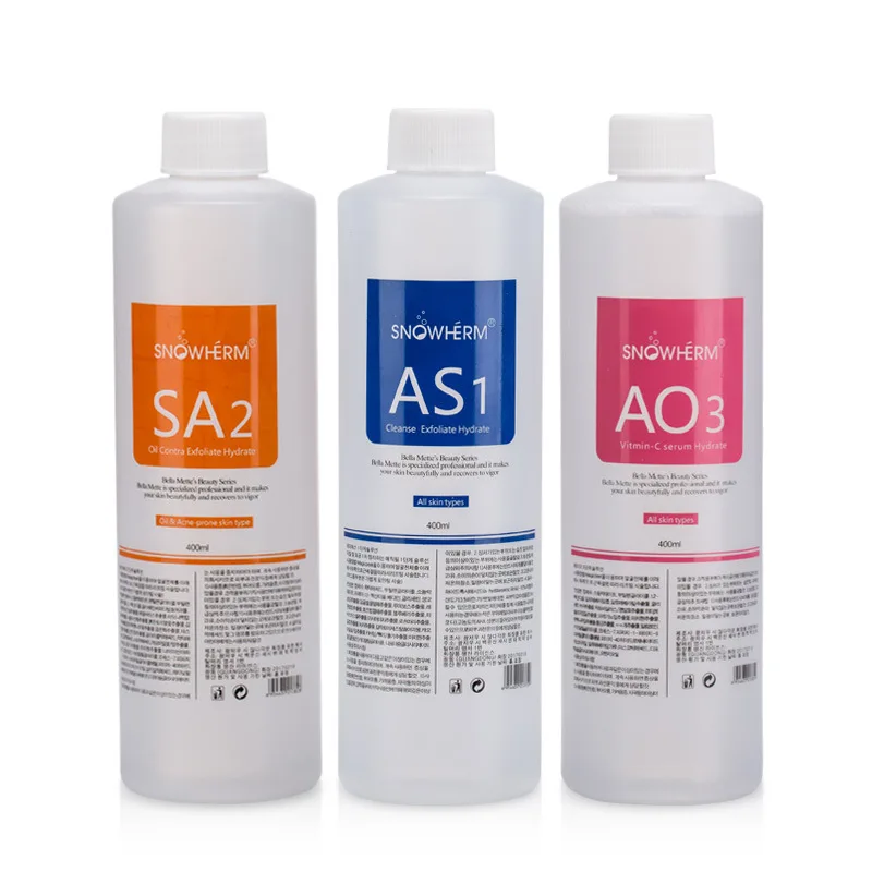 

Small bubble solution skin care repair solution moisturizing hydrating exfoliating brightening skin tone acne skin improvement