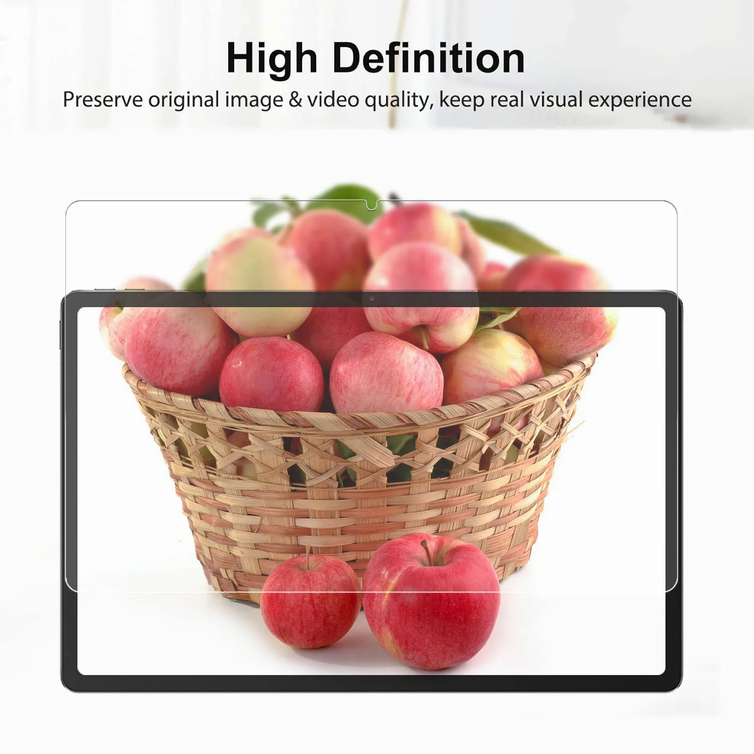 2 Pieces HD Scratch Proof Screen Protector Tempered Glass For Lenovo Xiaoxin Pad Pro 12.7 2025 Tablet Oil-Coating Hard Film 6