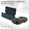 Magnetic Key Holder Under Car Hide Key Box with Strong Magnet Waterproof Magnetic Key Hider Rustproof Magnetic Storage Box 1