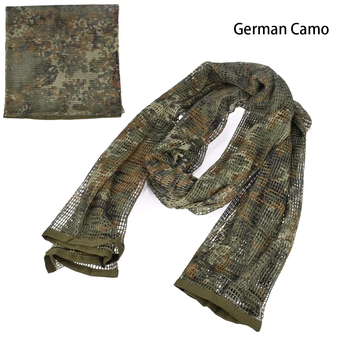 Camouflage Netting Tactical Mesh Net Camo Scarf Sports Hunting Shooting Wild Photography Sniper Camo Mesh Hiking Scarves 4