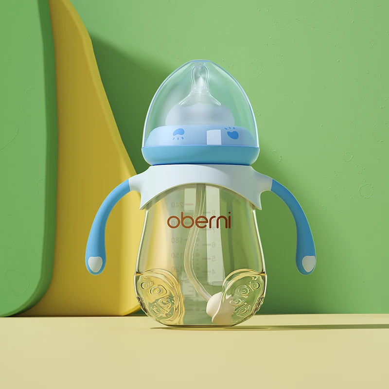 8oz PPSU bottle blue