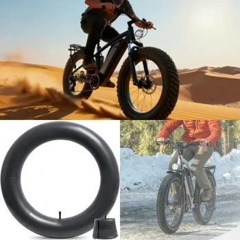 2 pezzi camere d'aria per bici grasse 20x4.0 24x4.0 camere d'aria per pneumatici per sabbia da neve, tubi gonfiabili pneumatici grassi bici equitazione invernale all'aperto
