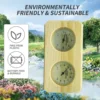 KT THERMO Wood Sauna Thermometer & Hygrometer, Wall-Mounted Spa Accessory, Mechanical, No Battery Required - For Family Hotel Sa 3