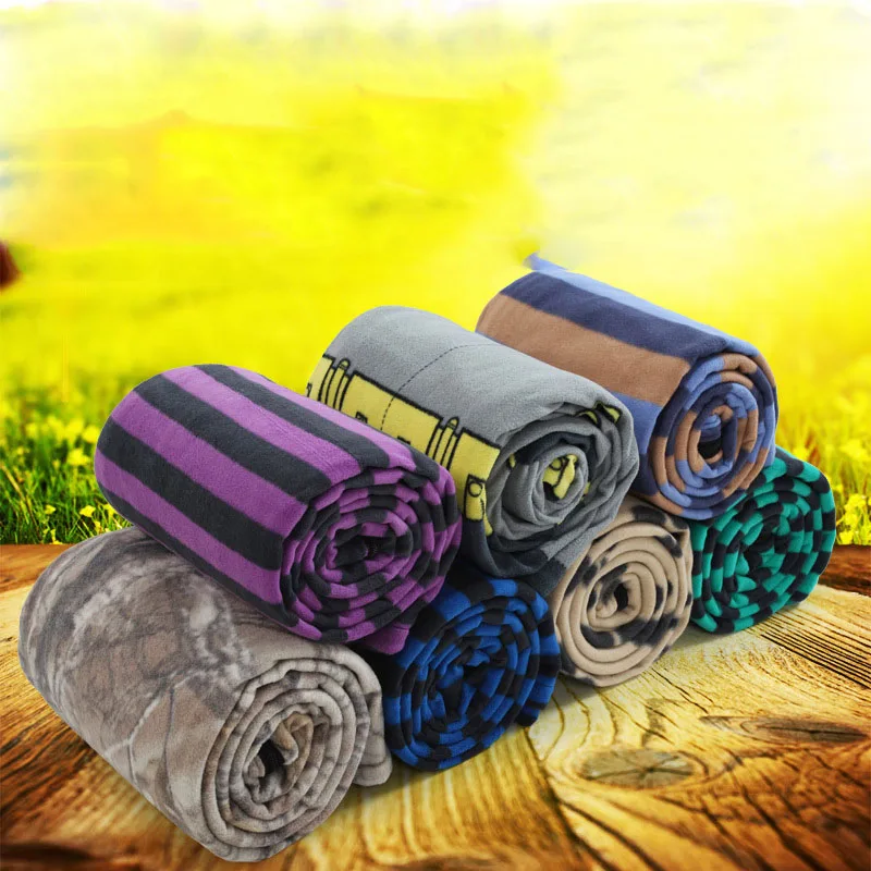 Fleece Sleeping Bag Portable Travel Warm Sleeping Bag Liner For Outdoor Camping Hiking Climbing Lightweight warm sleeping bag