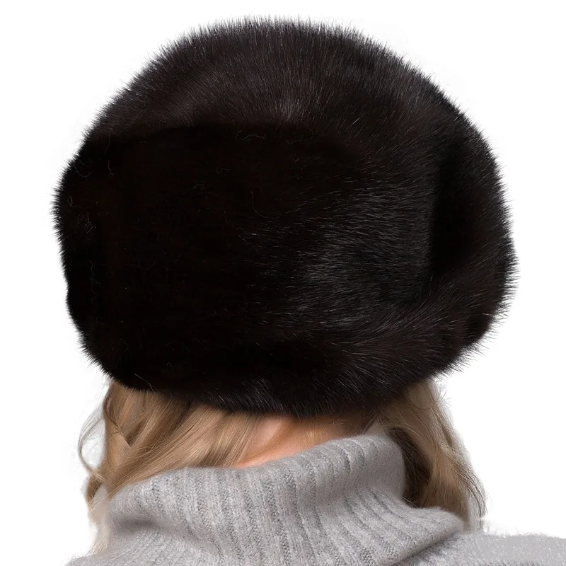 Рисунок 5 - Осенне-зимняя теплая норковая шапка