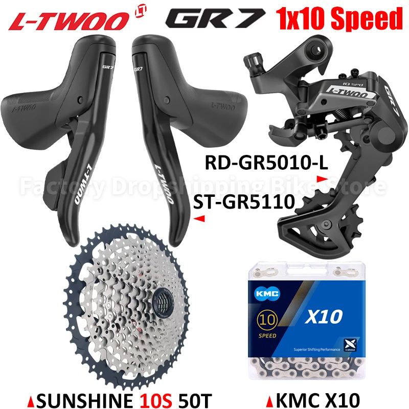 LTWOO-GR7-1x10-Speed-Gravel-Road-Bike-Mechanical-Brakes-Derailleur-Kits ...