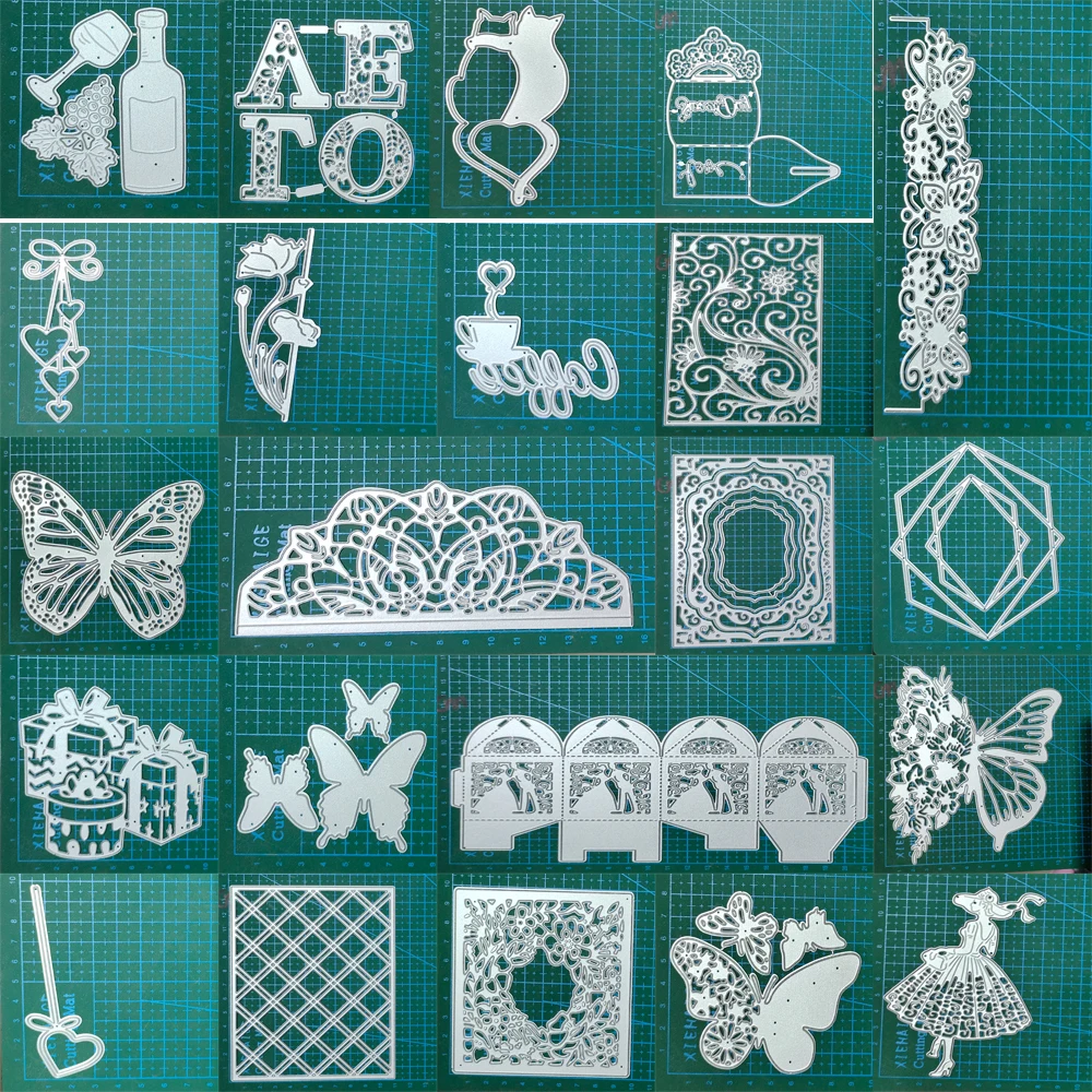 

Butterfly Multiple Styles Metal Cutting Dies Stencils For DIY Scrapbooking Decorative Embossing Handcraft Die Cutting Template