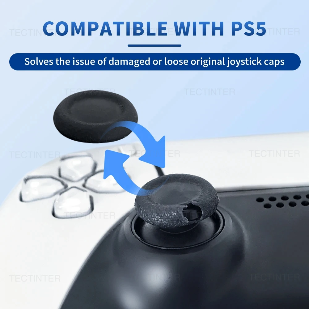 Joystick Caps for PS4/PS5 Controller Replacement
