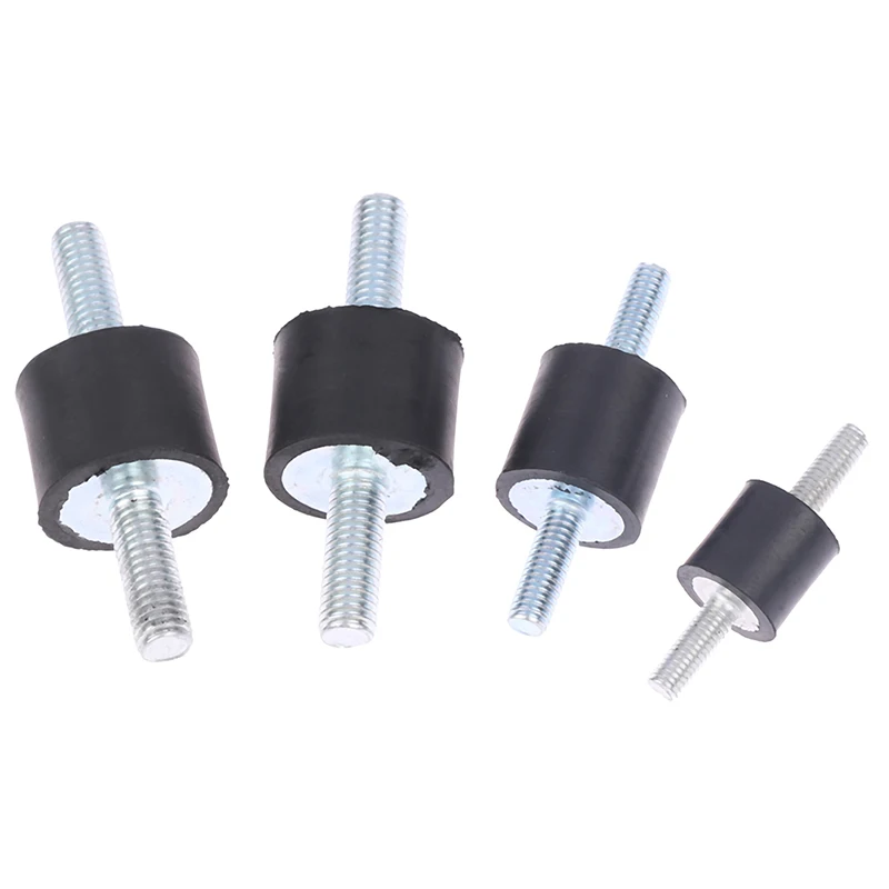 4 Supports Amortisseurs En Caoutchouc (Silentblocks) - Tailles M3, M5, M6 - Pour Anti-Vibrations Moteur, Climatisation, Audio
