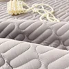 Waterproof Throw Mattress Cover Cotton Soybean Fiber Bed Fitted Sheet Mattress Protector Single/Double/Queen/King 150/160/200 4