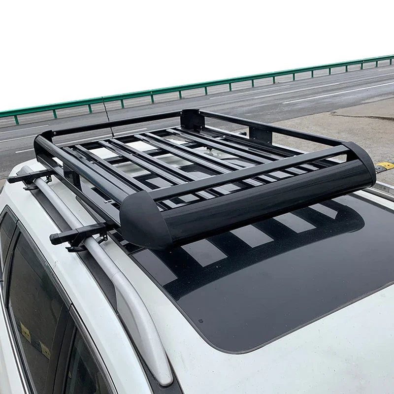 AluminumAlloyRoofDoubleLuggageRackCarroofLuggageRackCarrier