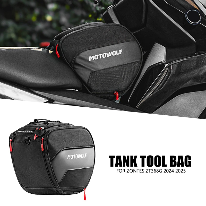 New Scooter Tunnel Bag Waterproof Navigation Tank Bag Tool Bag For