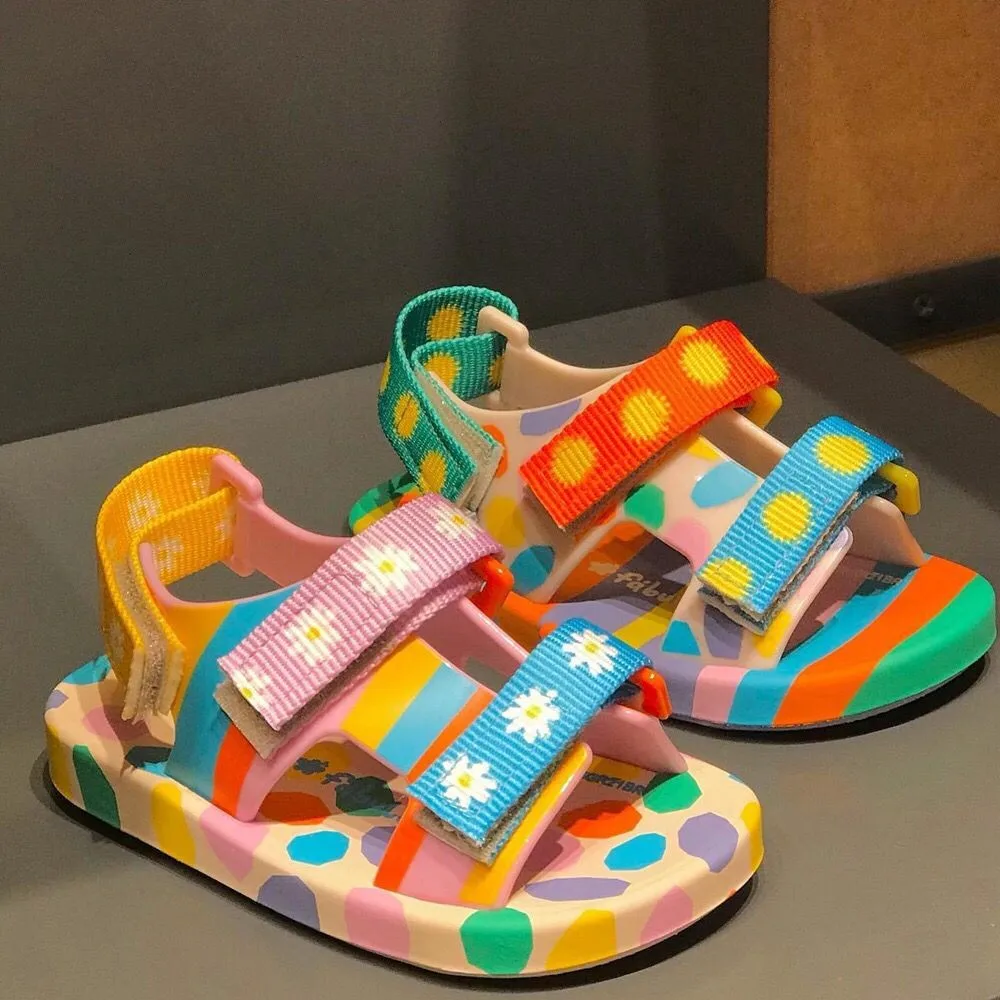 Children Summer Sandals Kids Beach Shoes Big Girl and Boy Fashion Jelly Shoes