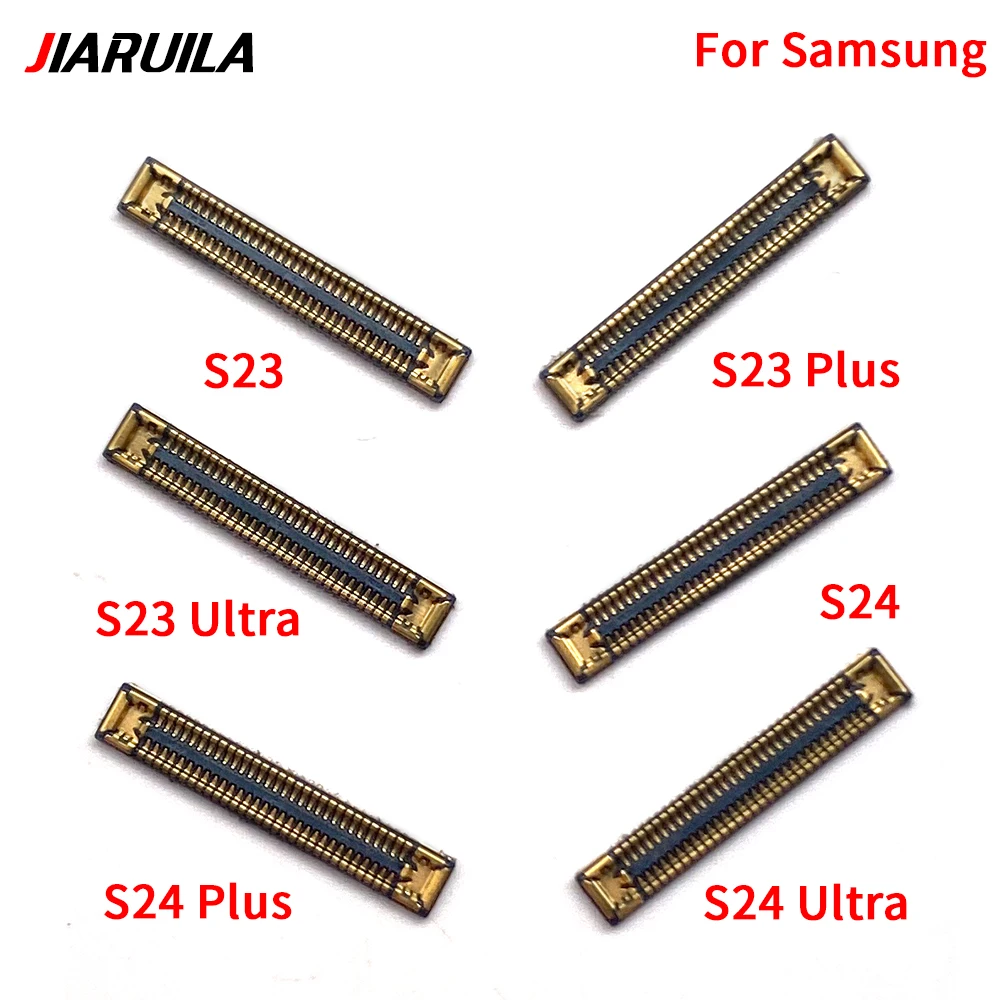 20 шт., разъем ЖК FPC для Samsung S23 / S23 Plus / S23 Ultra / S24 / S24 Plus / S24 Ultra, экран дисплея на материнской плате