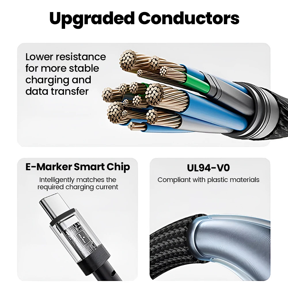 15CM/20CM 짧은 USB C 케이블 240W 타입 C to 타입 C 고속 충전 케이블 자석 브레이디드 케이블 아이폰 15 16 17 삼성 화웨이용