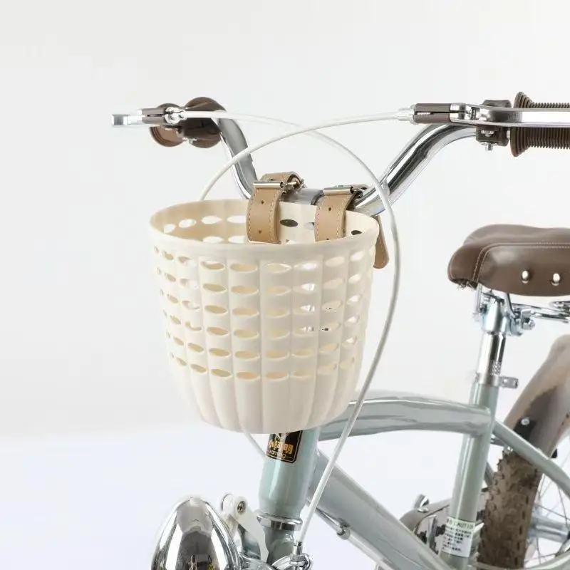 Durable Kids' Bicycle and Scooter Storage Basket with Adjustable Straps