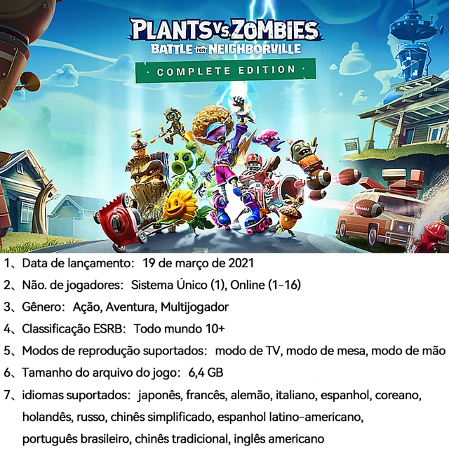 Plants Vs. Zombies: Battle For Neighborville Complete Edition