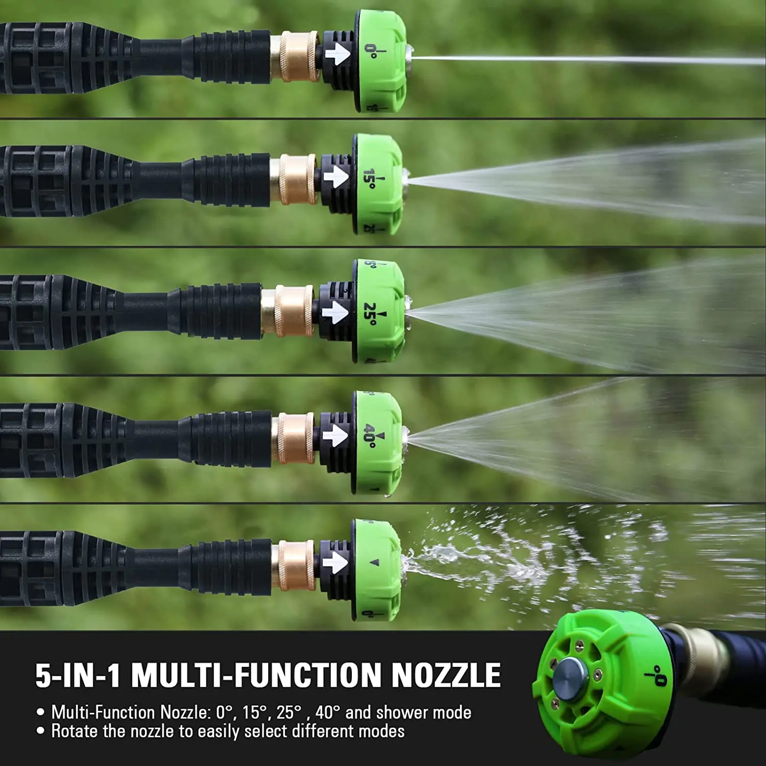 greenworks 24v High pressure washer 24Bar 400w Spray gun cleaner self-priming Household Portable rechargeable cordless Cleaner