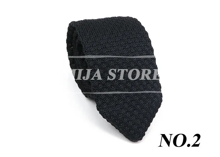 Spitze gestrickte Krawatte für Herren, einfarbig, gestreift, warm, britischer Gentleman-Hals, Geschenke für Männer, klassische gewebte Designer-Krawatte für den täglichen Gebrauch – Detail 5