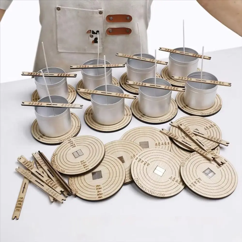 Universal Candle Wick Centering Tool Wooden Multifunctional Candle Making Tool Wick Centering