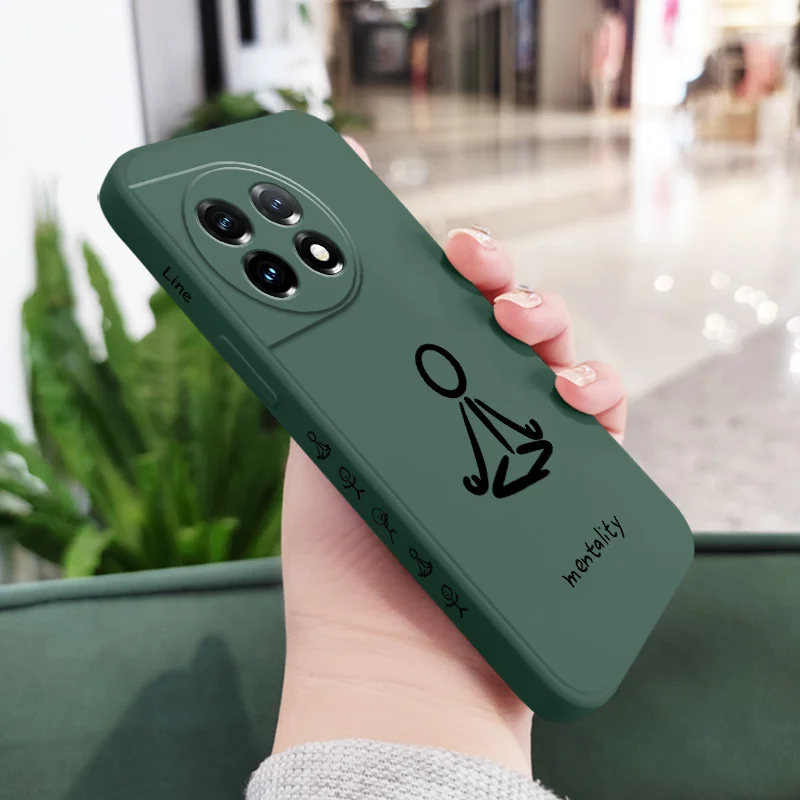 Cultivate Meditation Liquid Silicone Phone Case Cover
