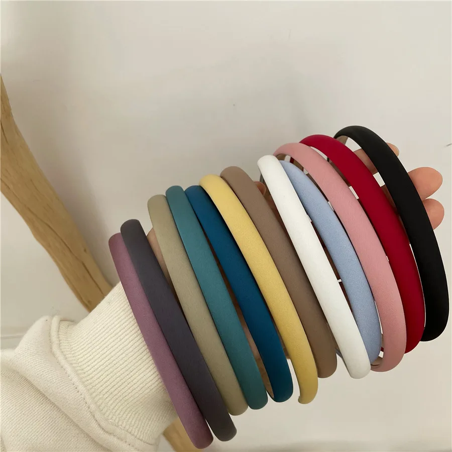 Women Suede Headband Retro Hairbands for Women Girls Solid Color Hair Band Female Hair Accessories Handmade Head Hoop Bezel converse one star pro vintage suede algae coast a02947c one star pro vintage suede seasonal color algae coast a02947c