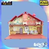 Genuine Bluey Family Bluey Anderfrienz Toy Handicraft Boy Bingo Doll Booker Kid Big House Model Toy Two Bluey Dolls 1