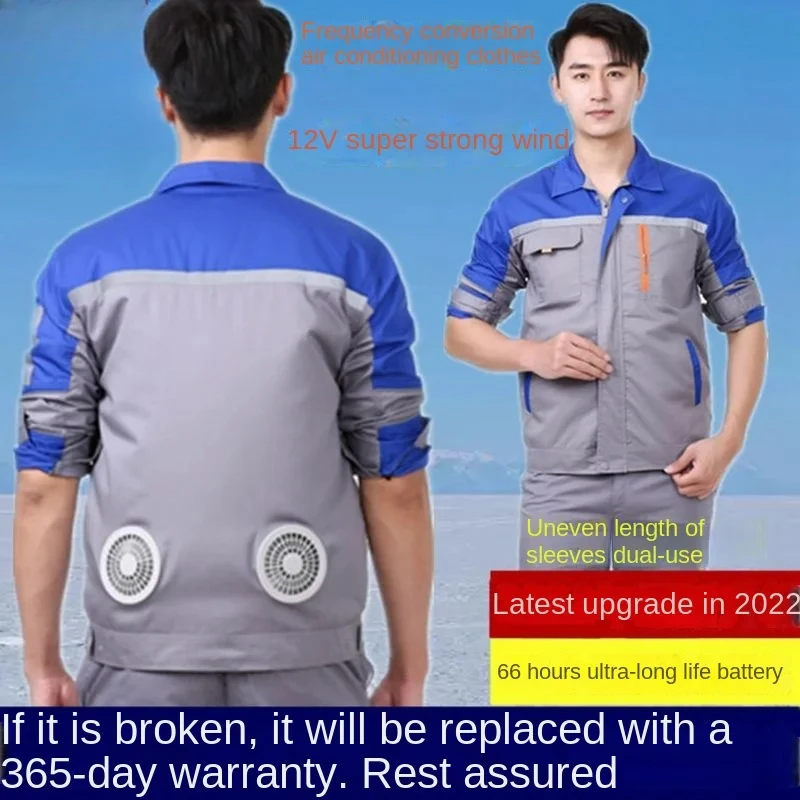 Giacca Con Ventola Di Raffreddamento - Aria Condizionata Indossabile, USB, Anticipo Di Calore - Foto 3