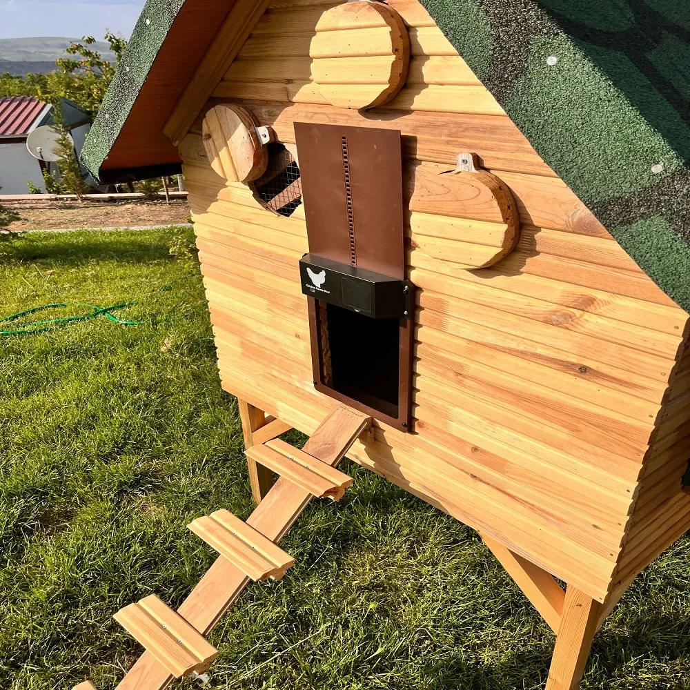 Automatic Chicken Coop Door Opener Battery Powered