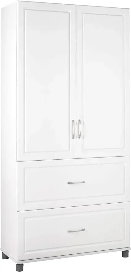 

36" 2 Drawer 2 Door Cabinet in White Aquaseal