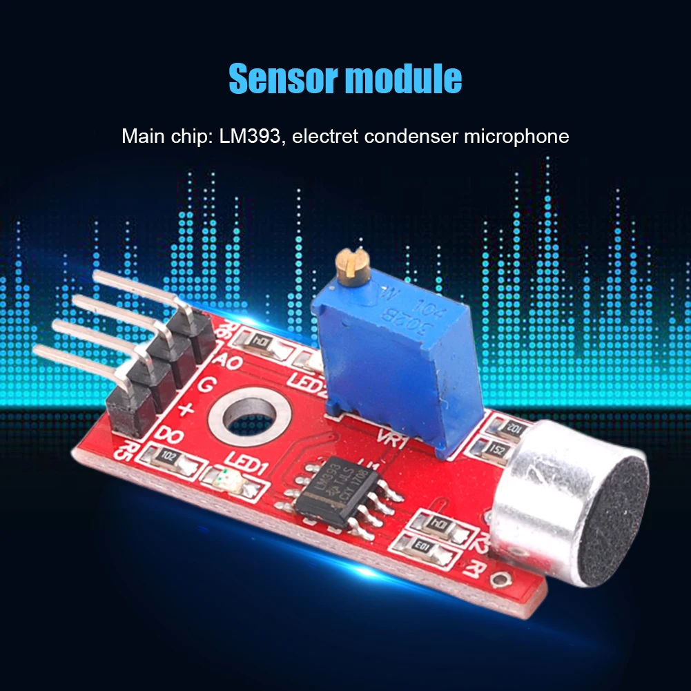 Sound Detection Module High Sensitivity Sensor for Voice Controlled Lights