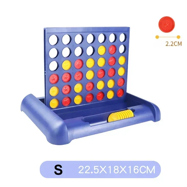 2人用戦略ボードゲーム クラシック コネクト・イン・ア・ライン ゲーム 教育用チェス 子供向け 思考力トレーニング 家族向けエンターテイメント