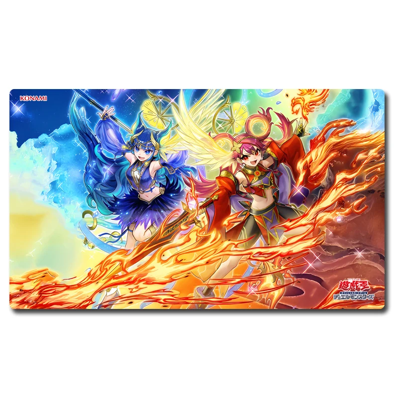 Yugioh Mikanko Play Mat Yu-Gi-Oh! TCG OCG Trading Card Games Mat Duel Plate  Rubber Card Mat Mouse Pad - AliExpress 26