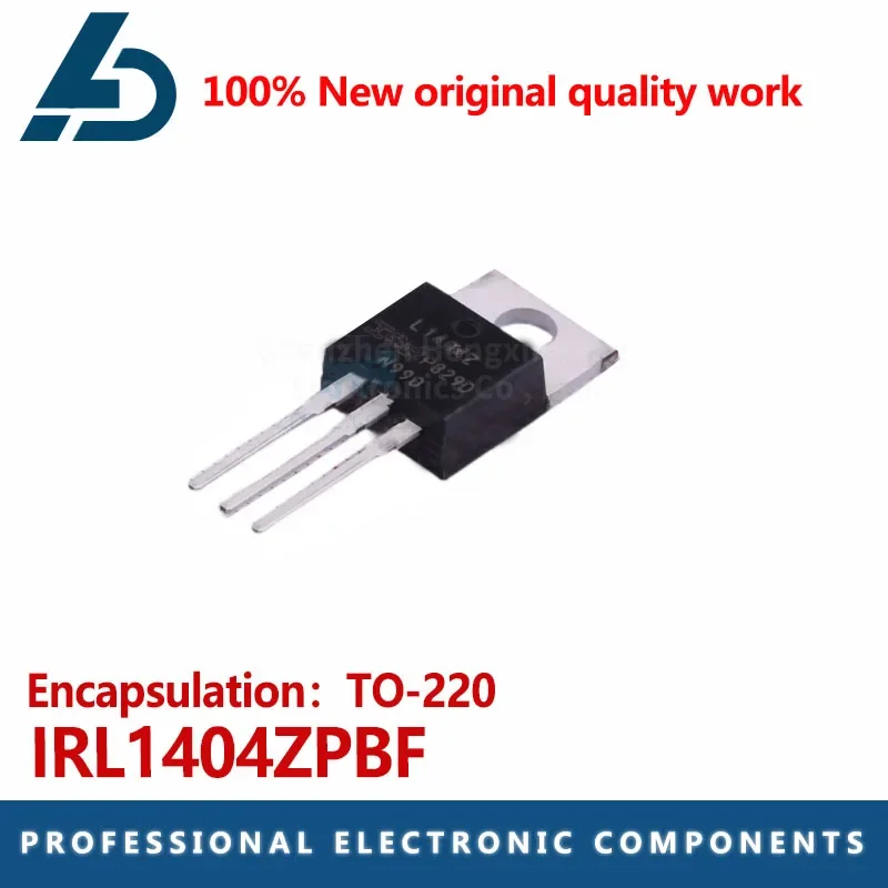 10Pcs L1404Z IRL1404ZPbF N-channel power field effect MOSFET 120A40V TO-220
