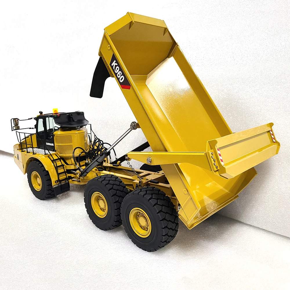 S484dc74100524525b533f5e064342227K KABOLITE RC 1/18 K966 ładowarka 336GC koparka hydrauliczna K960 ciężarówka hydrauliczna zabawki dla chłopca modelu maszyn budowlanych