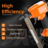 KAMSIN DIY Furniture Construction Stapler 7116K 22Gauge Pneumatic Upholstery Stapler Gun 4
