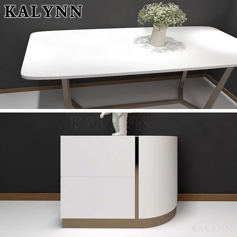 White Peel and Stick Paper,PVC Self-Adhesive Wallpaper, Vinyl Wall Paper for Kitchen Furniture,Drawer Refurbishment Wall Sticker 3