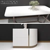 White Peel and Stick Paper,PVC Self-Adhesive Wallpaper, Vinyl Wall Paper for Kitchen Furniture,Drawer Refurbishment Wall Sticker 3