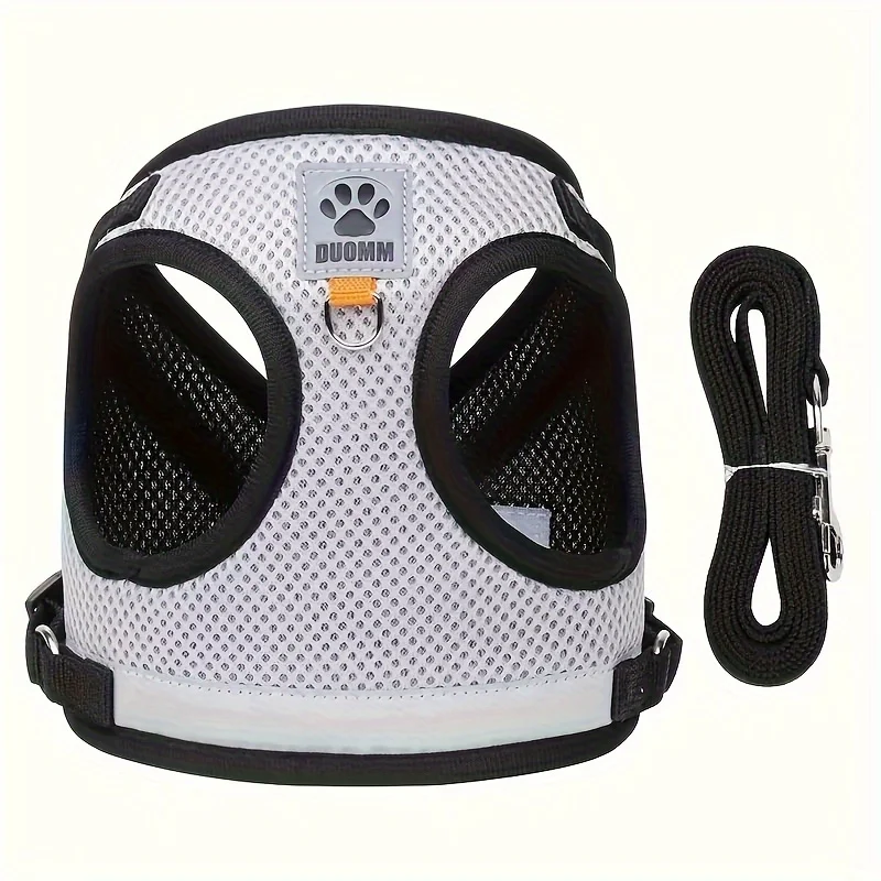 Adjustable Reflective Breathable Cat & Puppy Safety Vest Harness S484ddce3d9bb47e09082026dc4c258c7v