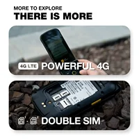 AGM M8 Security+ Flip Mobile Phone 2.8" QVGA Screen Waterproof SOS Feature Phone No Camera 1500mAh Battery FM Torch Quick Call 2