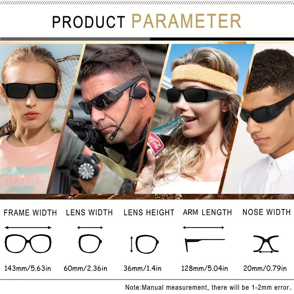 Men's Polarized Sports Sunglasses - UV400 Protection